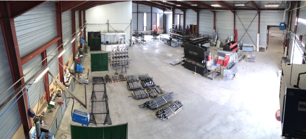 Atelier Metallerie 1250m²